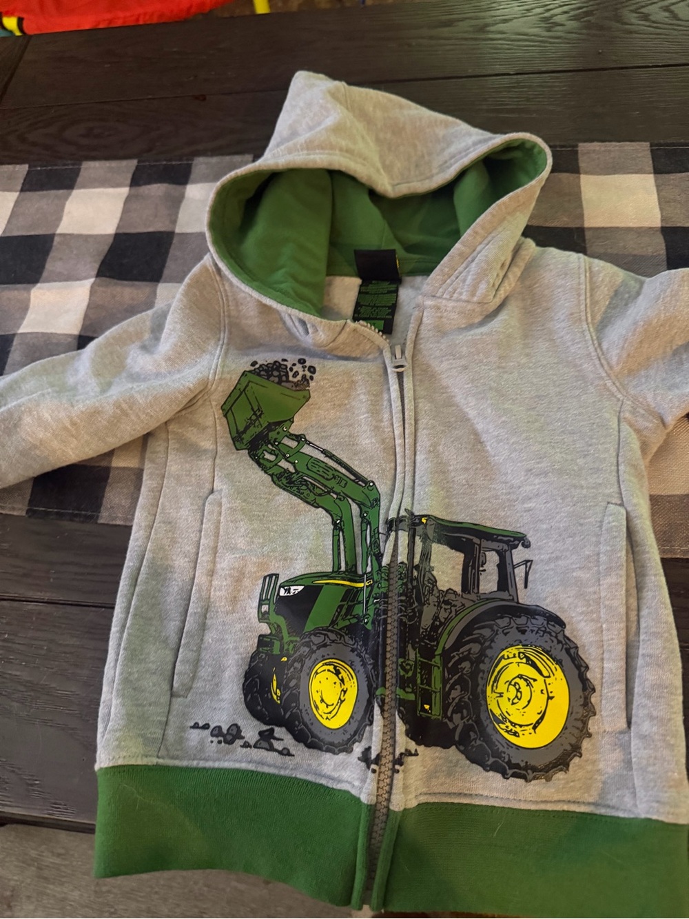 Toddler boys 3t John Deere jacket like new